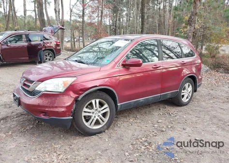 2010 Honda Cr-V Ex-L из США, поврежденный, VIN 5J6RE3H70AL018701